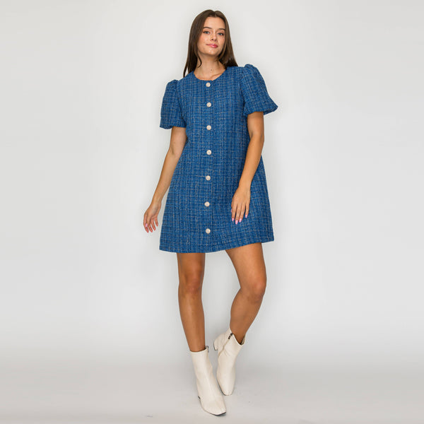 Rodeo Drive Boucle Dress