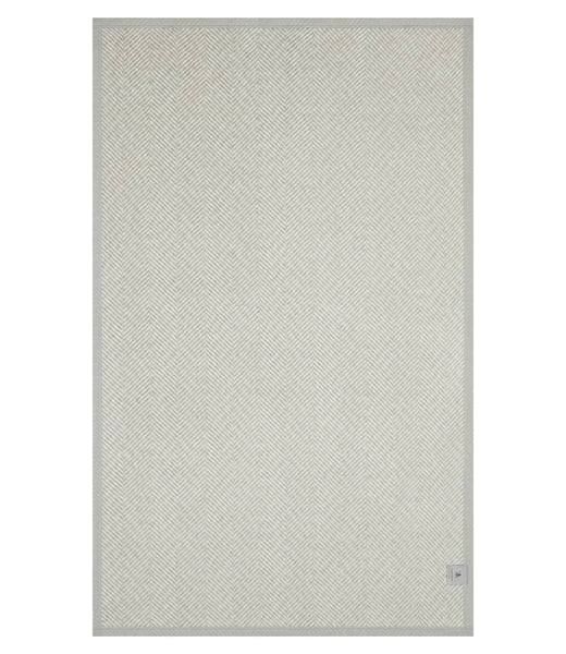 ChappyWrap - Harborview Herringbone Light Grey Blanket: Midi