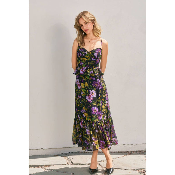 Midnight Violet Dress