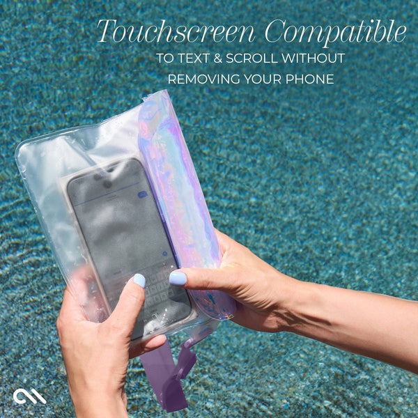 Case-Mate Waterproof Phone Belt Bag: Iridescent