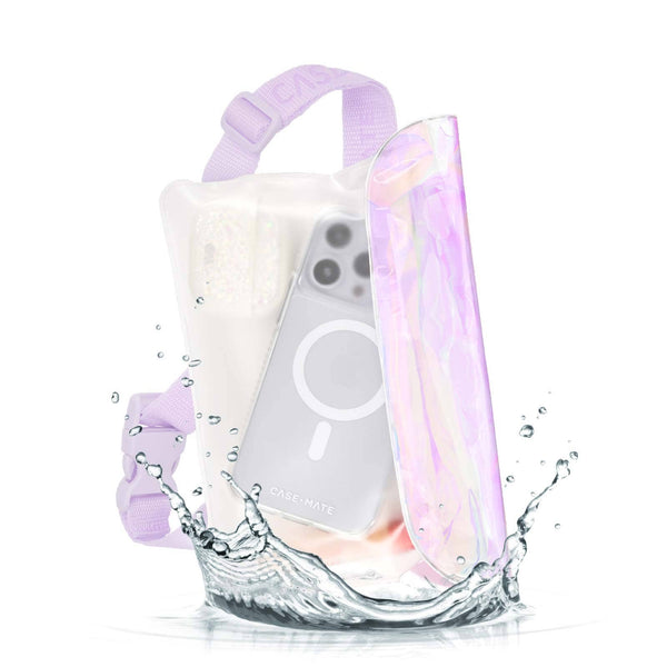 Case-Mate Waterproof Phone Belt Bag: Iridescent