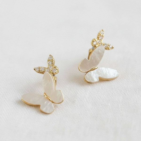 Butterfly Drop Earrings
