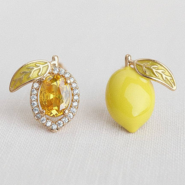 Citron Stud Earrings