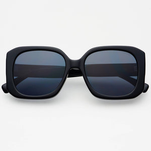 FREYRS Eyewear - Vivian Acetate Womens Octagonal Sunglasses : Black