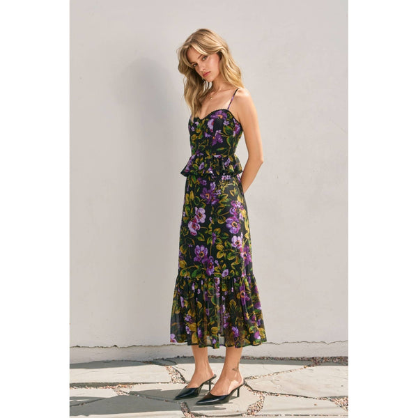 Midnight Violet Dress