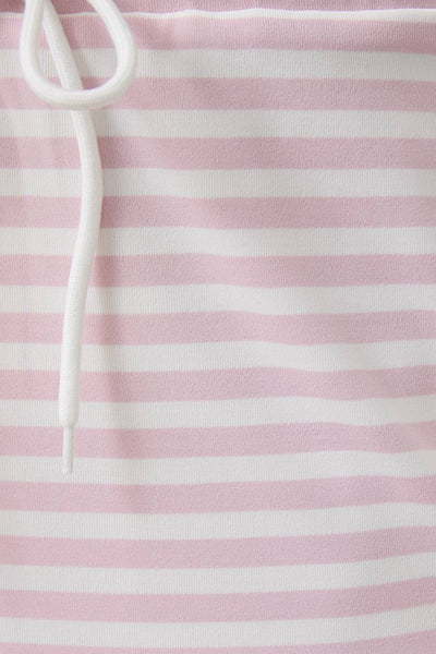 Pink Stripe Skort