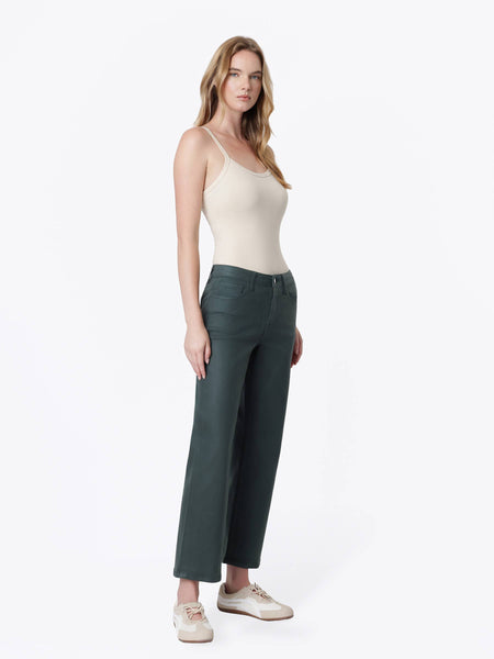 Spruce Coated Jeans