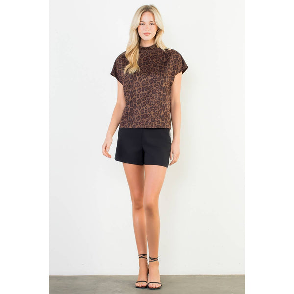 Purrfect Cap Sleeve Top