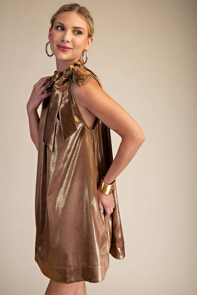 Golden Hour Mini Dress