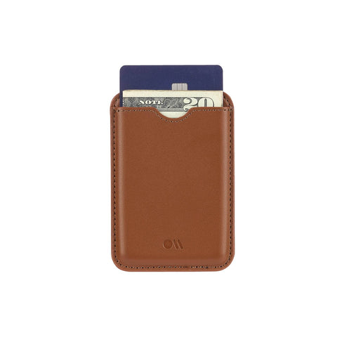 Case-Mate - MagSafe Card Holder : Cognac