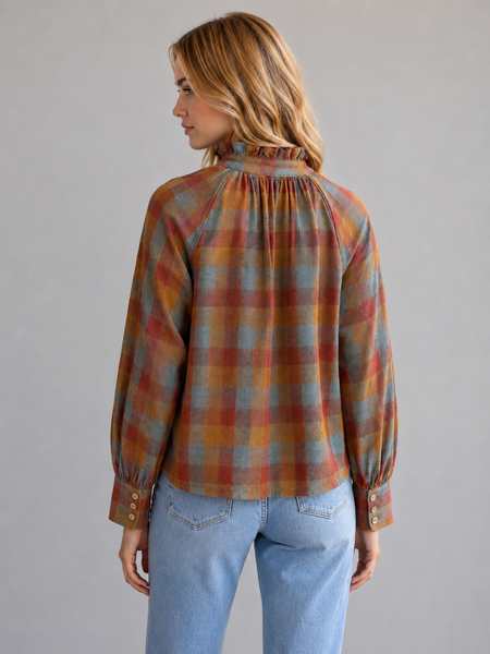 Autumn Plaid Button Down Arriving Thursday