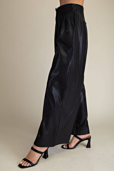 High Waist Black Pants