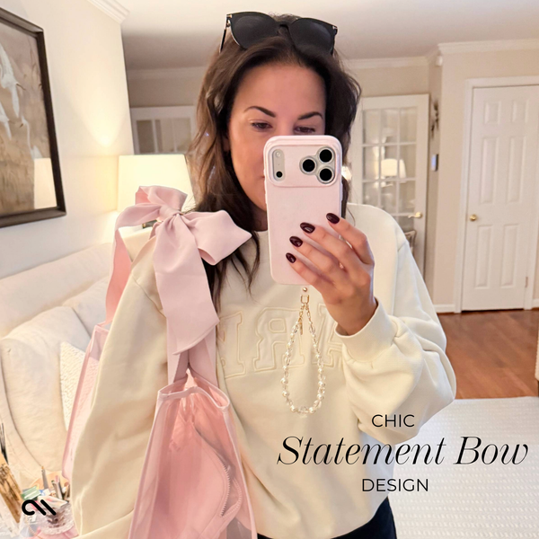 Case-Mate - Special Edition Bow Jelly Tote With Phone Pouch