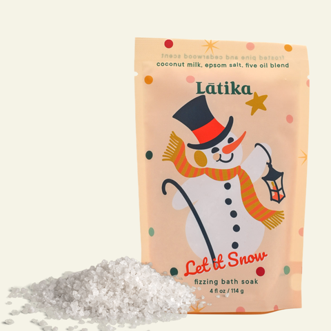 Christmas Stocking stuffer - Snowman Fizzing Bath Soak