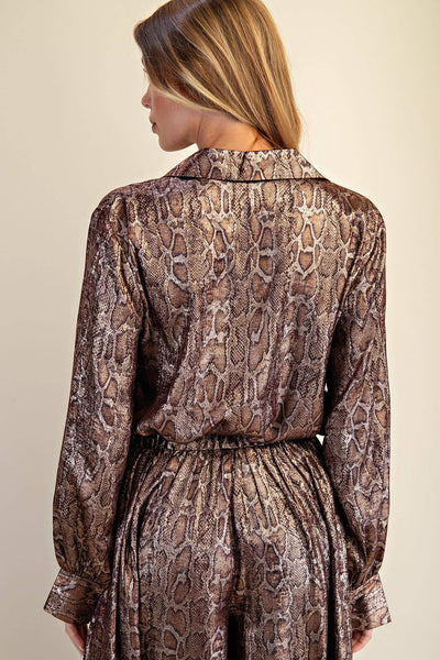 Vogue Voltage Button Down