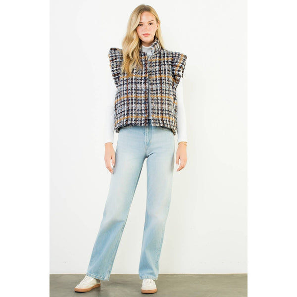 If Looks Could Kill Tweed Vest