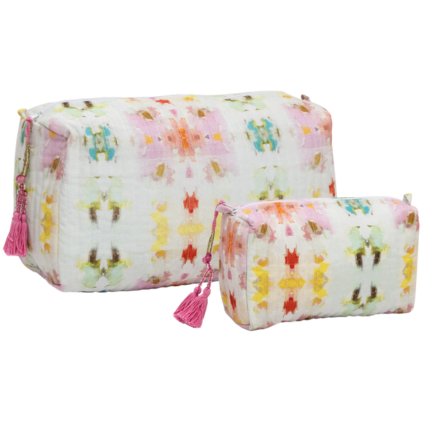 Laura Park Designs - Giverny Large Cosmetic Bag: Large (10.5"x4.5"x5.7")