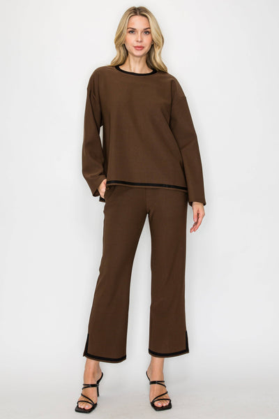 Ken Stretch Knit Crepe Pant