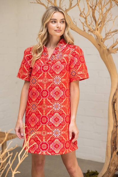 Zuri Jacquard Dress
