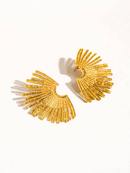 Bisous Sunburst Earring