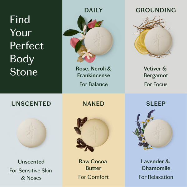 Kate McLeod - Sleep Stone | Deep Moisturizing Lotion Bar: Starter Kit