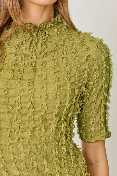 Lettuce Edge Fringe Top (Pre-order arriving September 19)