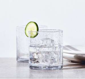 Bubble Glass Double Old Fashioned