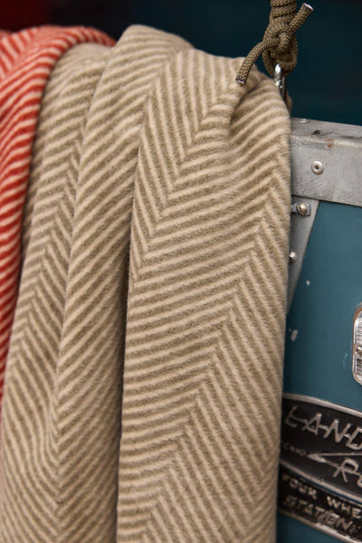 ChappyWrap - Harborview Herringbone Dune Blanket: Original