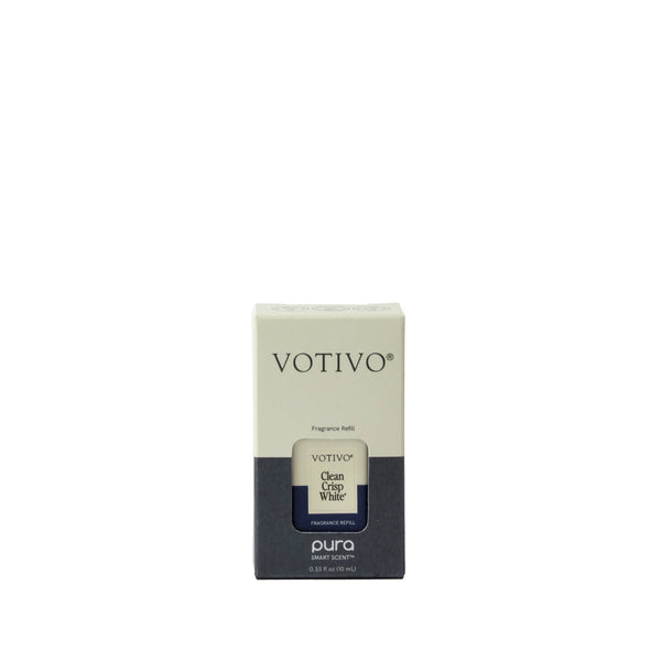 Clean Crisp White Pura + Votivo Fragrance Refill