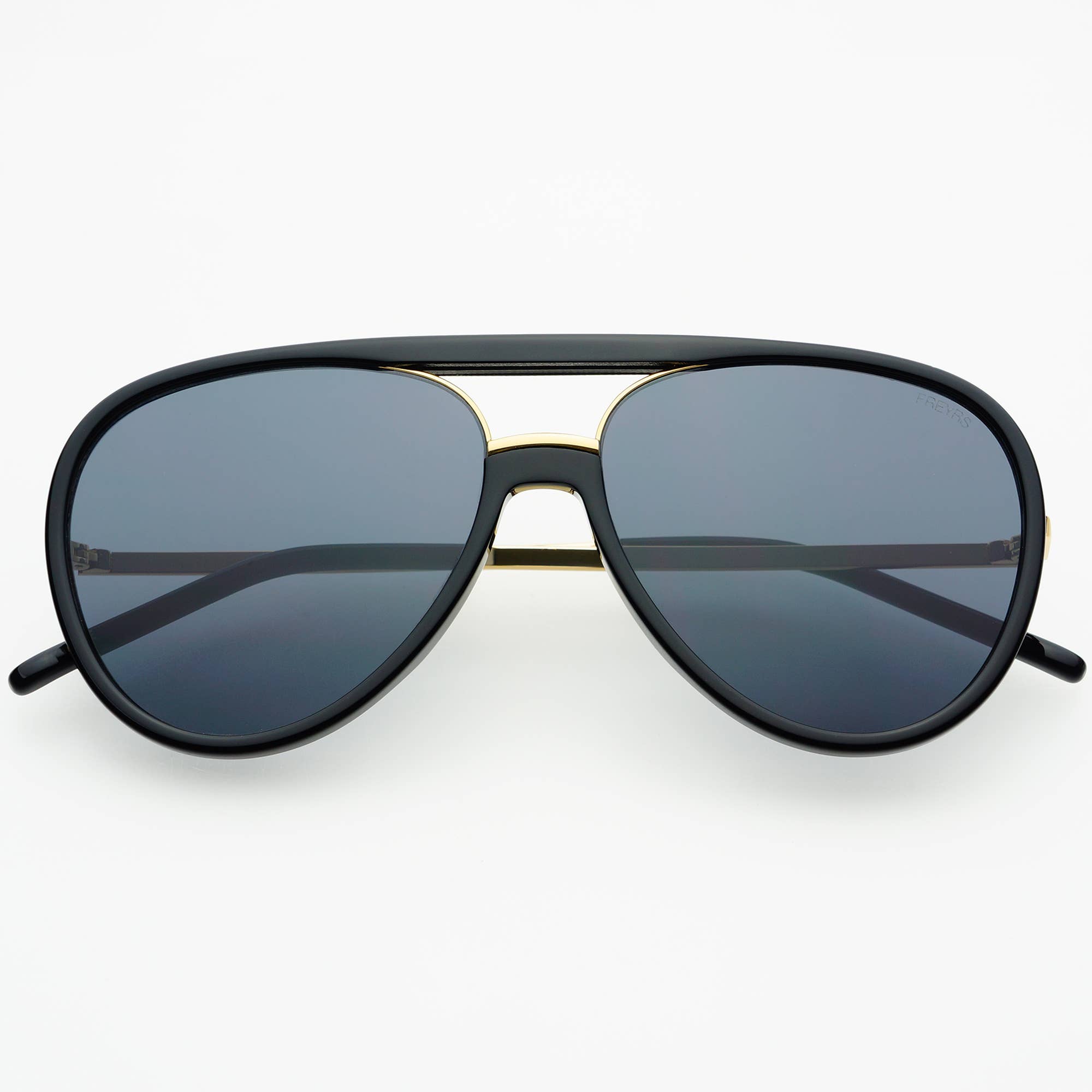 Shay Aviator Sunglasses : Black