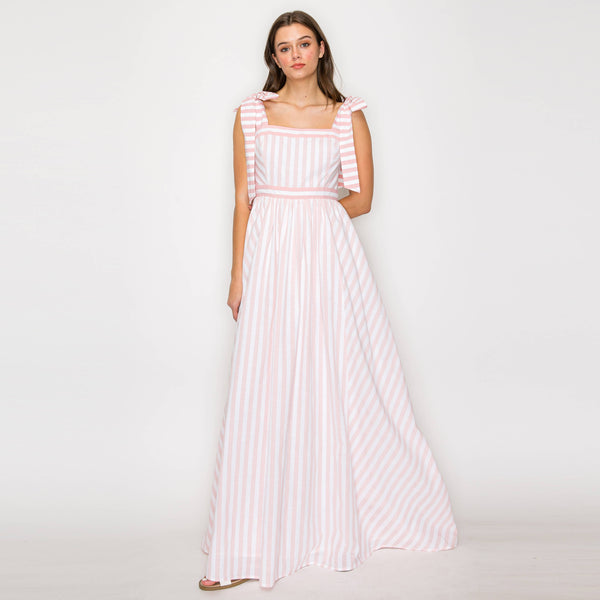 Dreamy Pink Stripe Dress