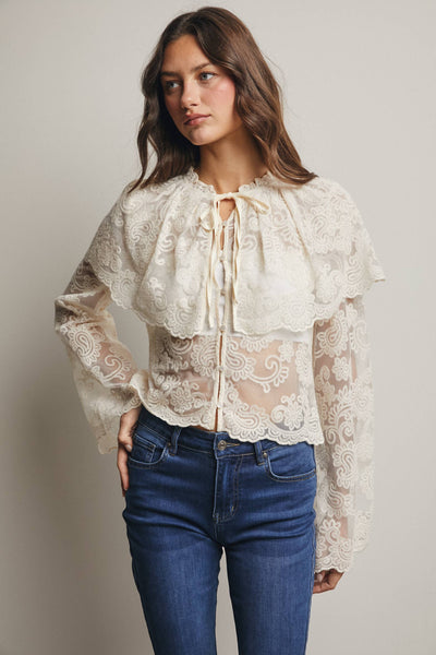 Opaline Whisper Top