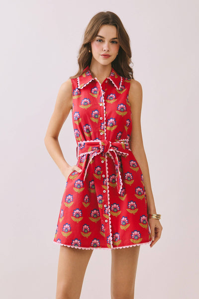Rosie Bloom Tie Dress