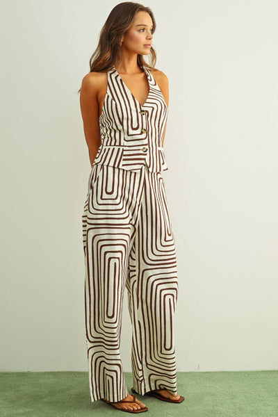 Jillian Wide Leg Pant