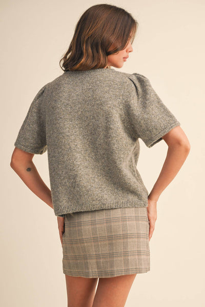 Charcoal Mocha Cardigan