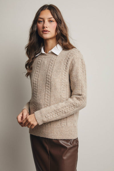 Emma Taupe Sweater