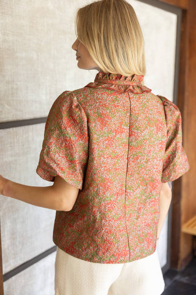 Charlotte Jacquard Top