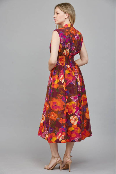 Femme Fatale Floral Dress