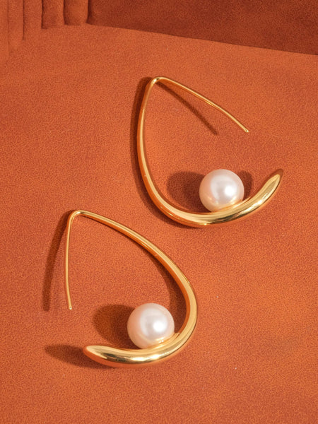 Tallis Pearl Drop Earring