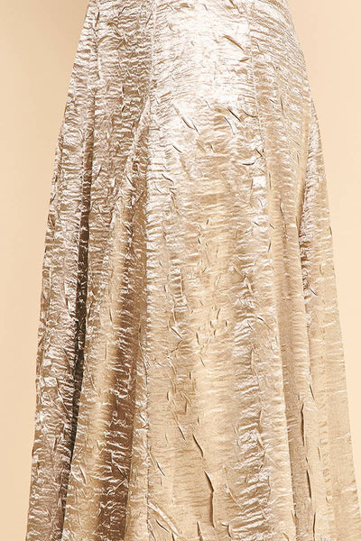 Gold Rush Midi Skirt