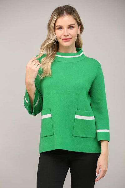 Garian Mock Neck Sweater