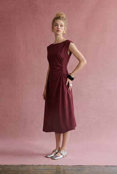 Garnet Midi Dress