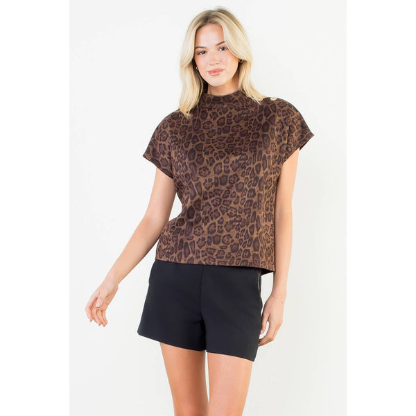 Purrfect Cap Sleeve Top