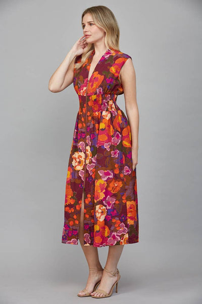 Femme Fatale Floral Dress