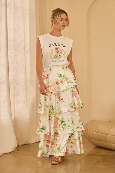 Fresh Picked Florals Skirt