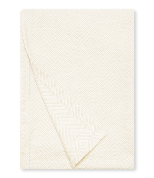 Bayside Herringbone Shawl - Shell