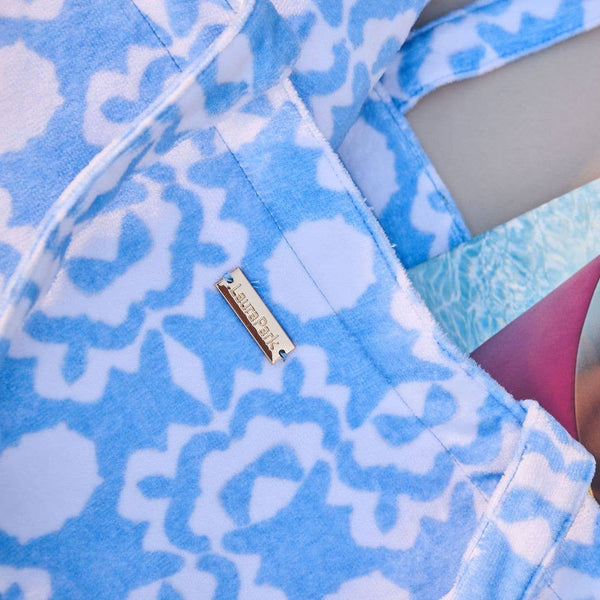 Laura Park Aspen Chambray Terry Beach Tote