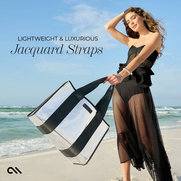 Case-Mate Silver Chrome Jelly Tote Shoulder Bag