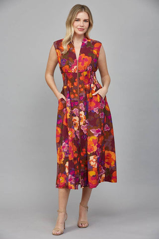 Femme Fatale Floral Dress