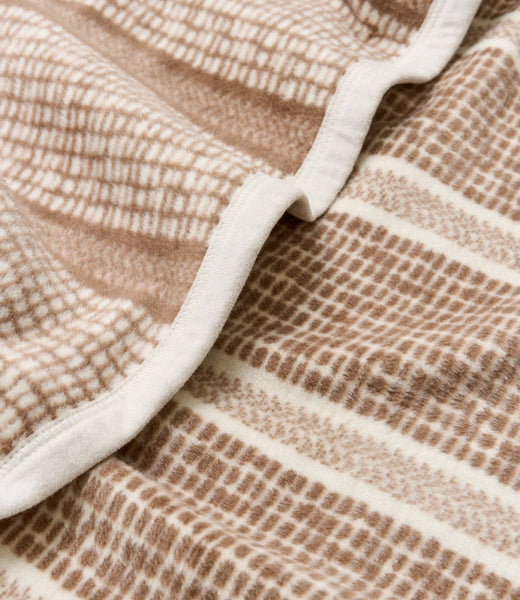 ChappyWrap - Market Stripe Sepia Blanket: Original